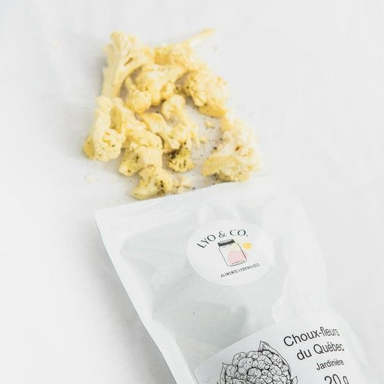 Légumes lyophilisés - Chou-fleur à la jardinière