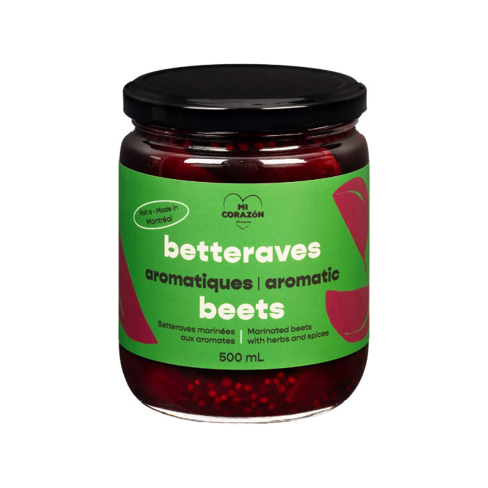 Betteraves aromatiques marinées