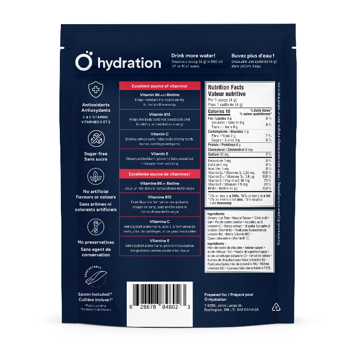 Hydration-enhancing vitamin blend - Cherry