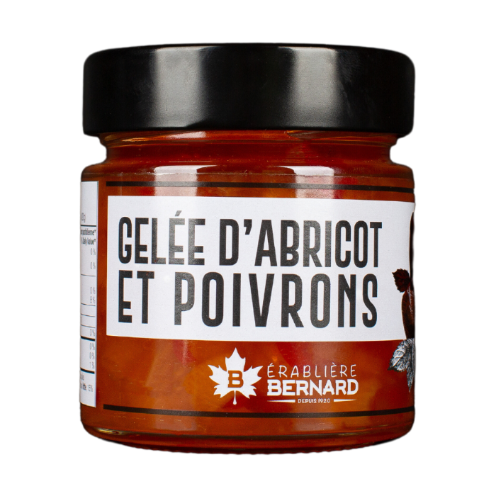 Gelée d’abricots et poivrons