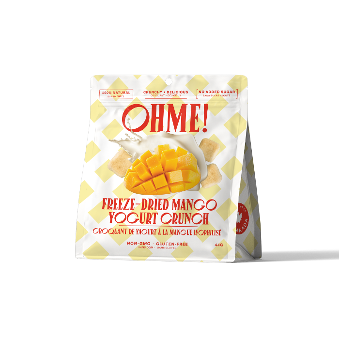 Freeze-Dried Mango Yogurt Crunch