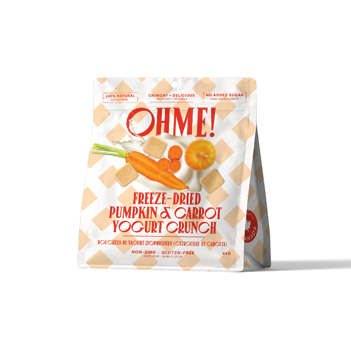 Freeze-Dried Pumpkin & Carrot Yogurt Crunch