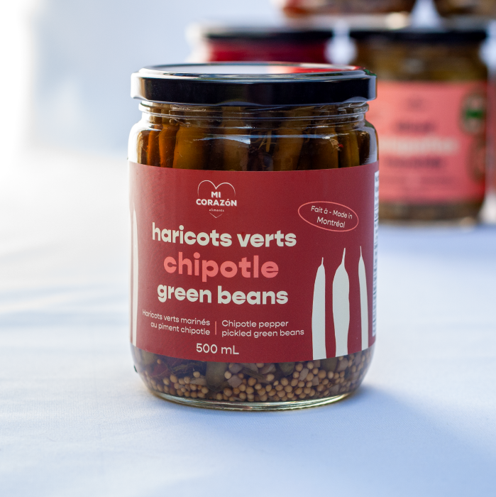 Haricots Verts Chipotle
Distributeur
Les Aliments Mi Corazon