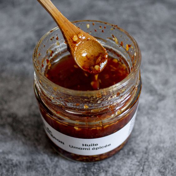 Huile umami épicée