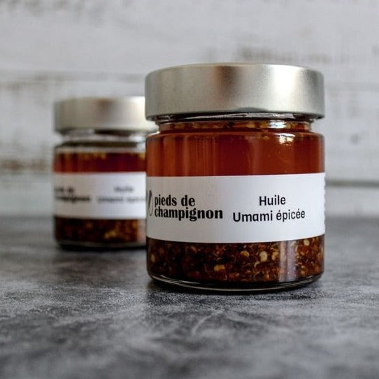 Huile umami épicée