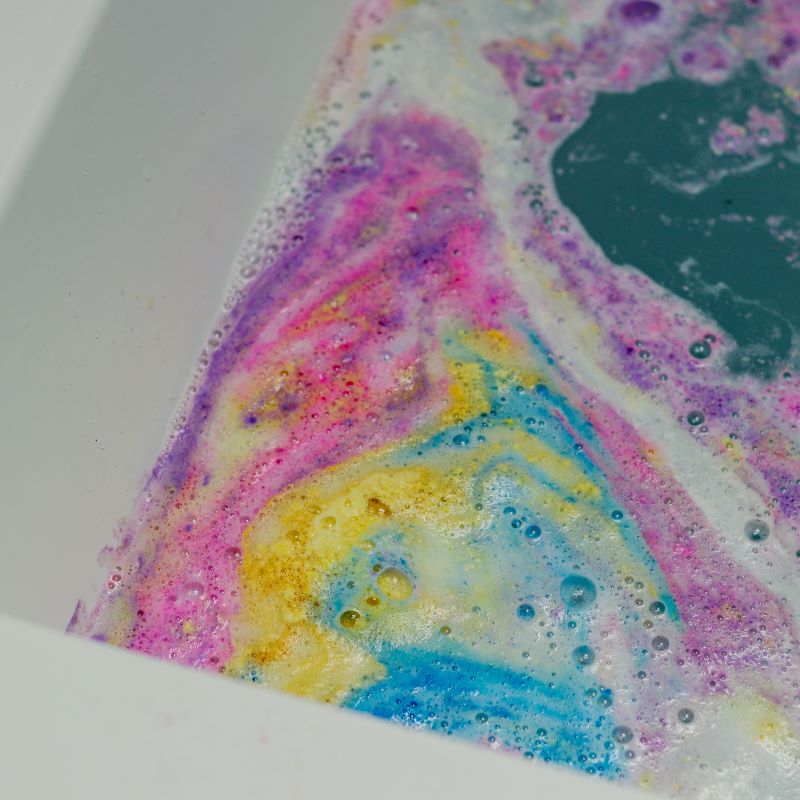 Bombe de bain moussante