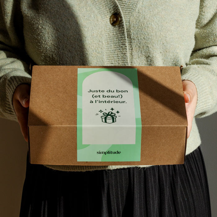 Ajoutez un GRAND emballage cadeau en un clic!