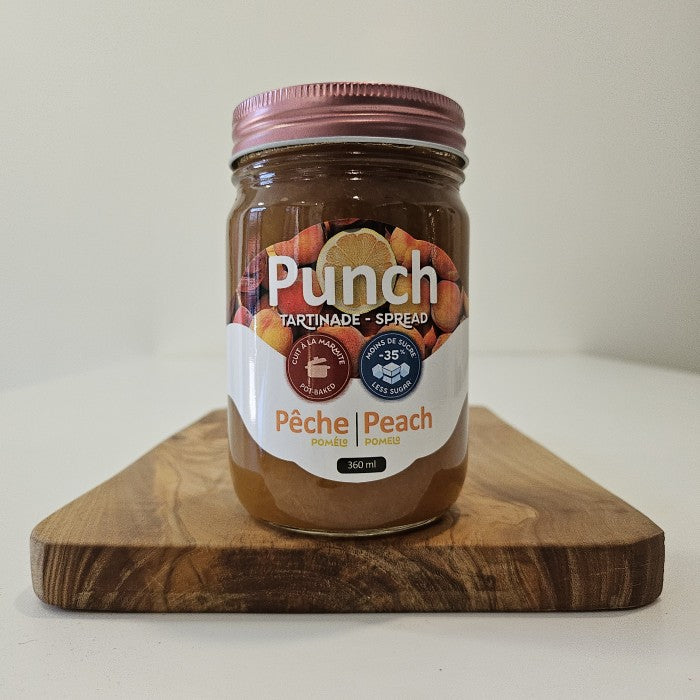 Peach and pomelo spread