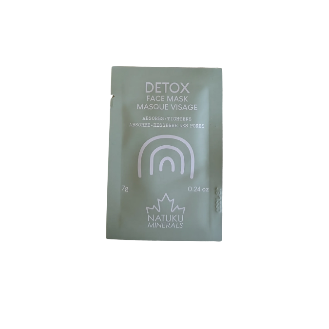 Detox face mask with Manicouagan clay