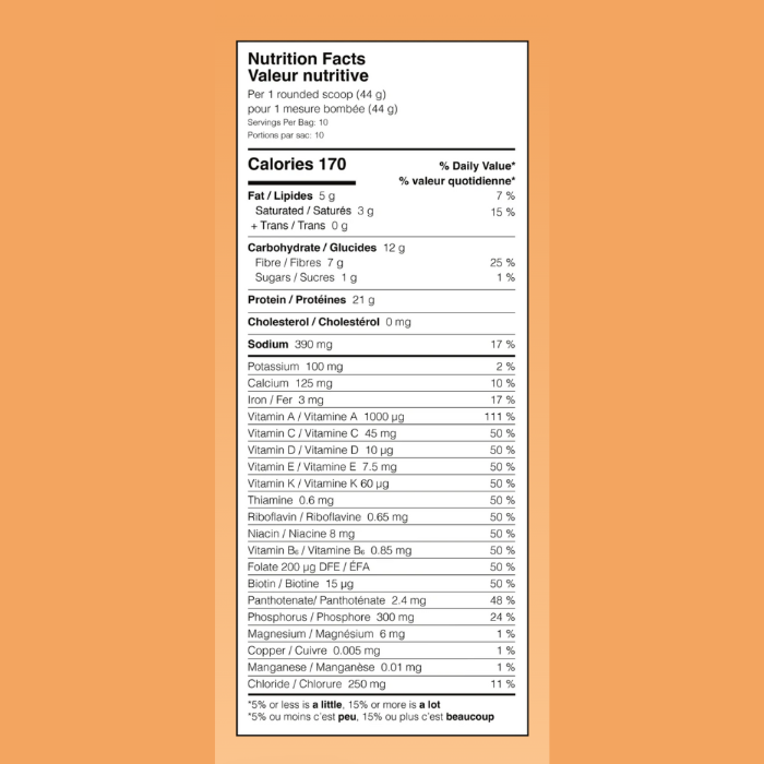 Poudre protéinée tout-en-un végane - Caramel salé