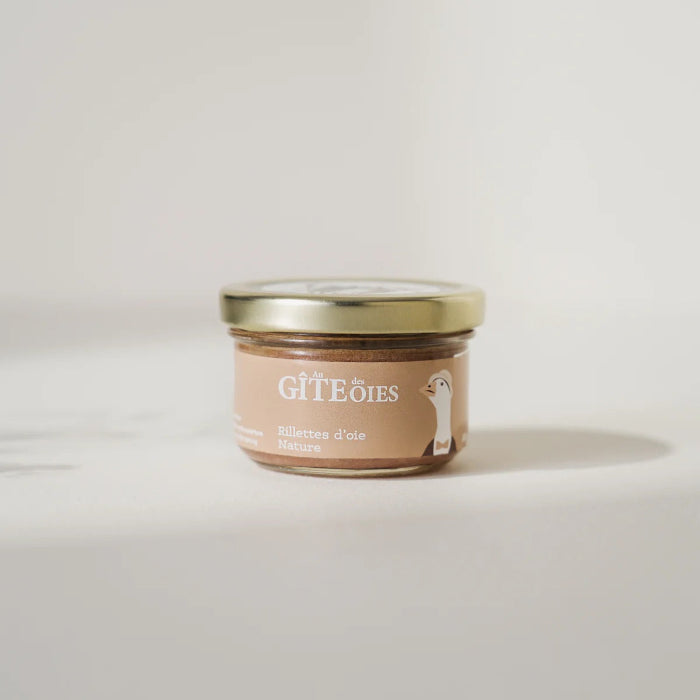 Rillette d'oie Nature - Élevage éthique