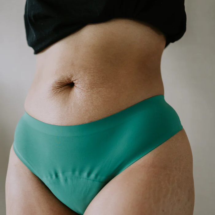 Culotte menstruelle - Tanga Vert Forêt