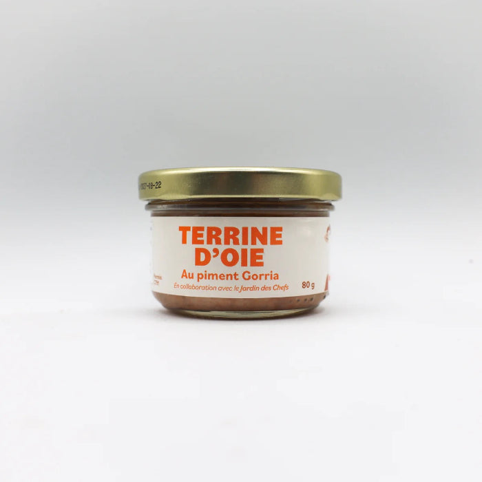 Terrine d'oie Piment Gorria - Élevage éthique