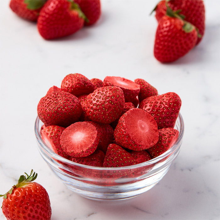 Fruits lyophilisés - Fraises entières du Québec