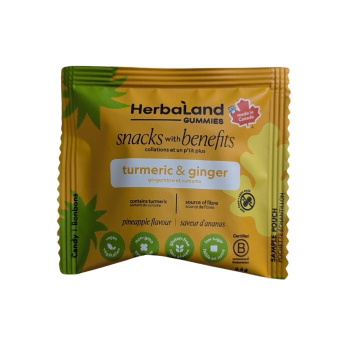 * One sample per order * Low Sugar Vegan Gummies