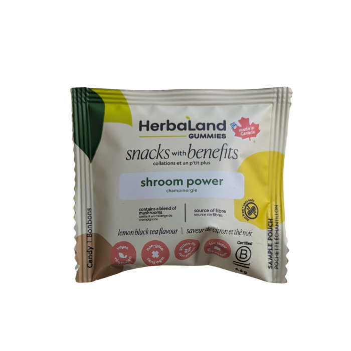 * One sample per order * Low Sugar Vegan Gummies