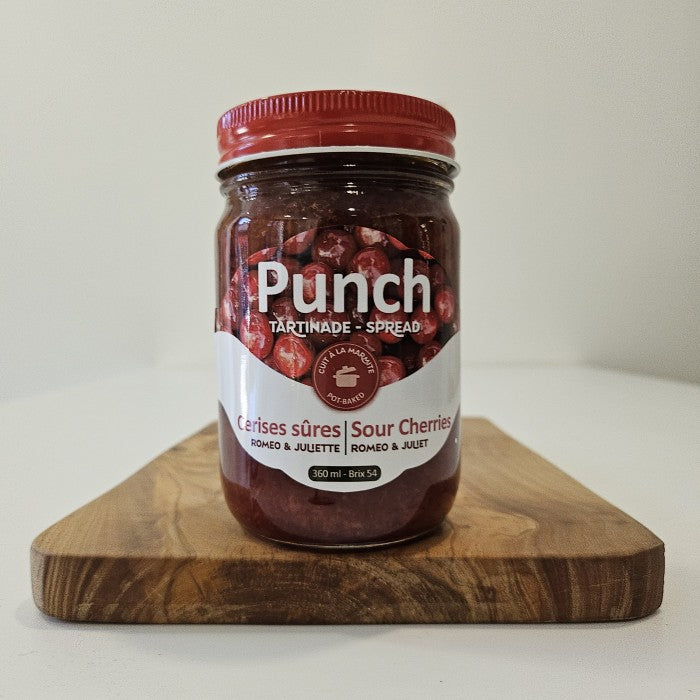 Tartinade de cerises sures