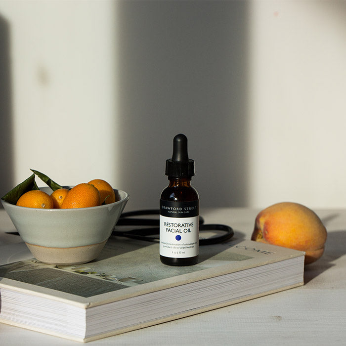 Huile réparatrice pour le visage