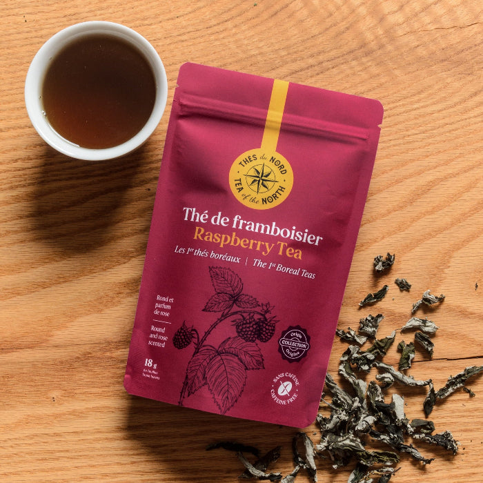 Raspberry tea - Round & rose scented