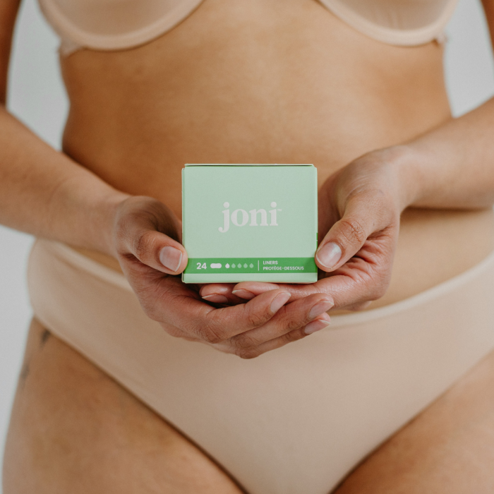 Organic bamboo pantiliners