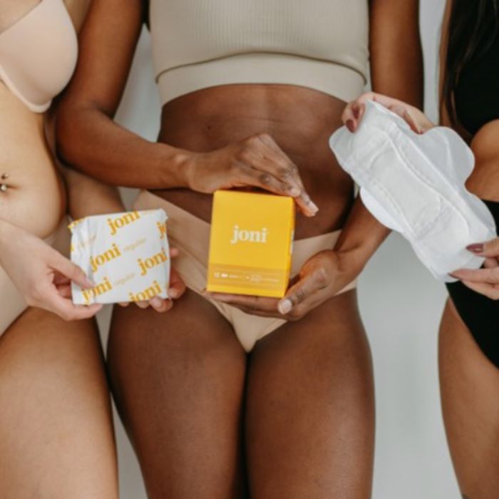 Organic bamboo sanitary towels - Regular