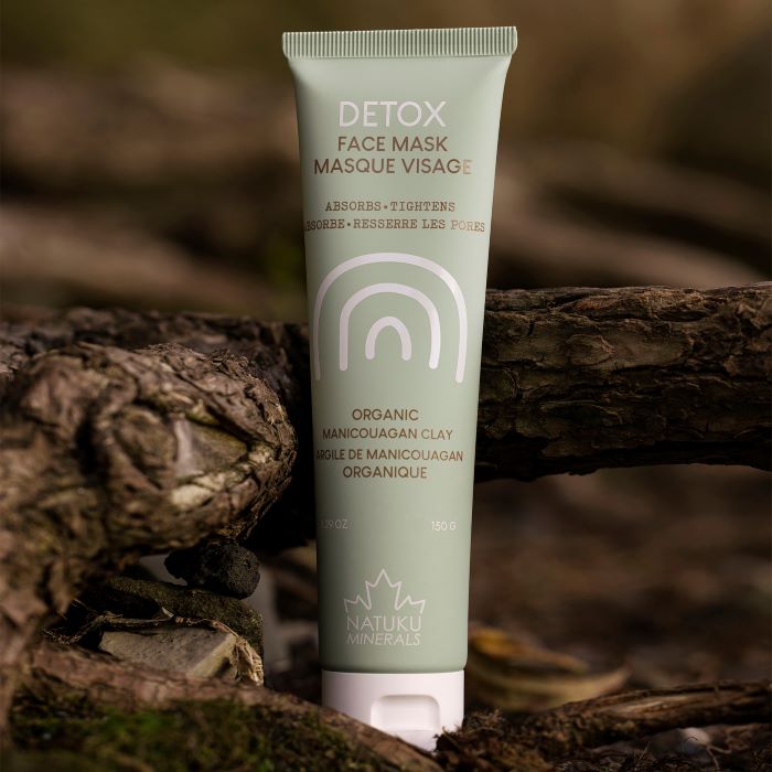 Masque detox pour le visage à l’argile de Manicouagan