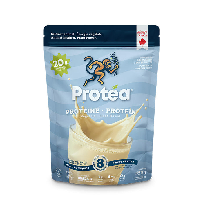 Poudre protéinée végétale - Vanille