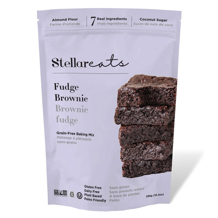 Mélange à brownies au fudge - Sans gluten et végane