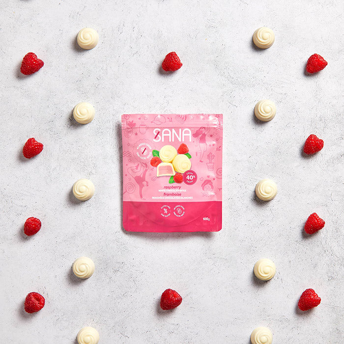 Chocolate raspberry bites