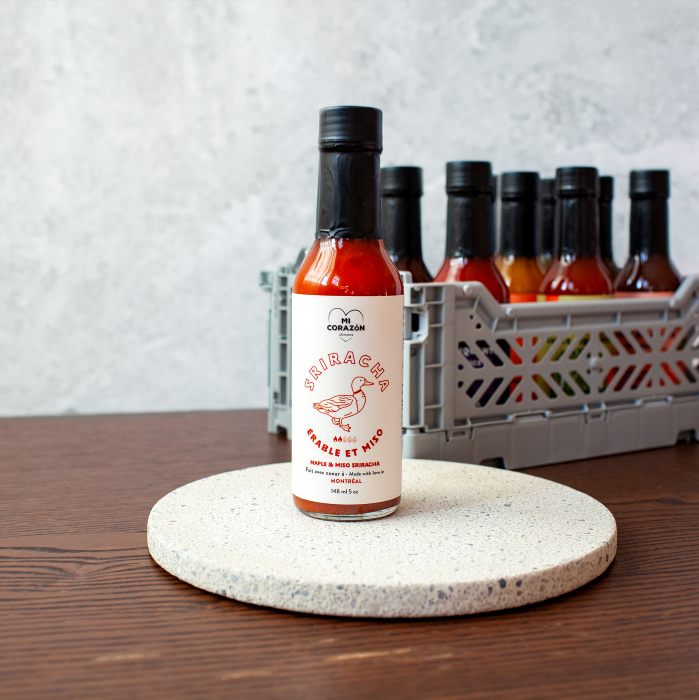 sriracha ÉRABLE ET MISO mi corazon