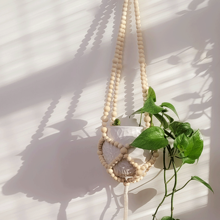 DIY kit - Bead plant hanger
