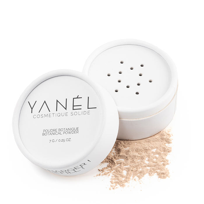 Botanical mattifying powder