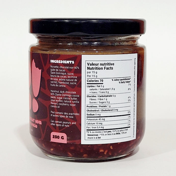 yolo nuts tartinade framboise dos vn