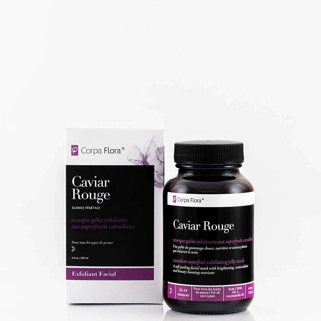 Masque aux "superfruits" nutritif & antioxydant pour le visage - Caviar Rouge