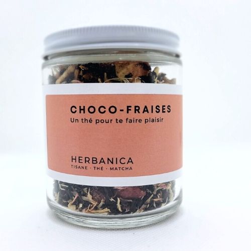 Choco-Strawberry Tea