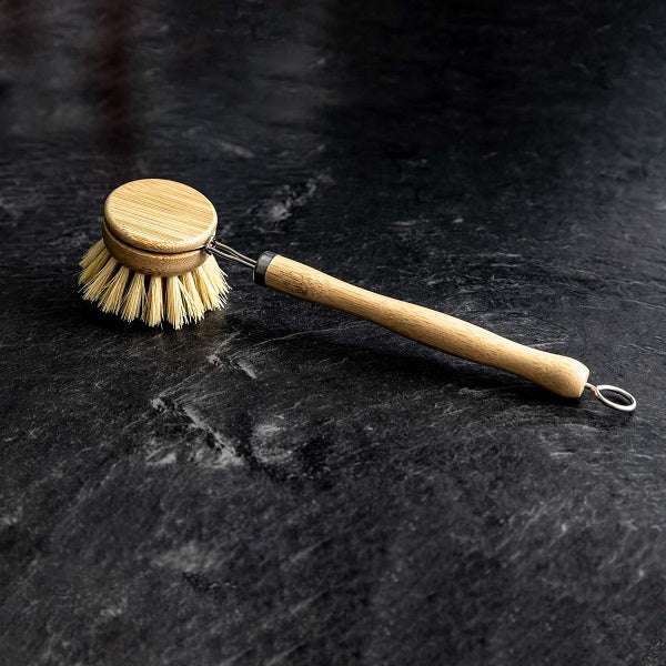 Bamboo dish brush