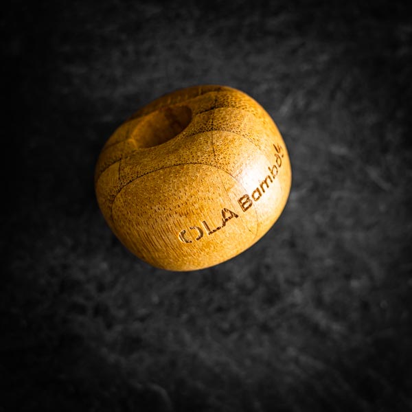 Bamboo toothbrush donut