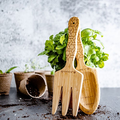 Bamboo gardening tools