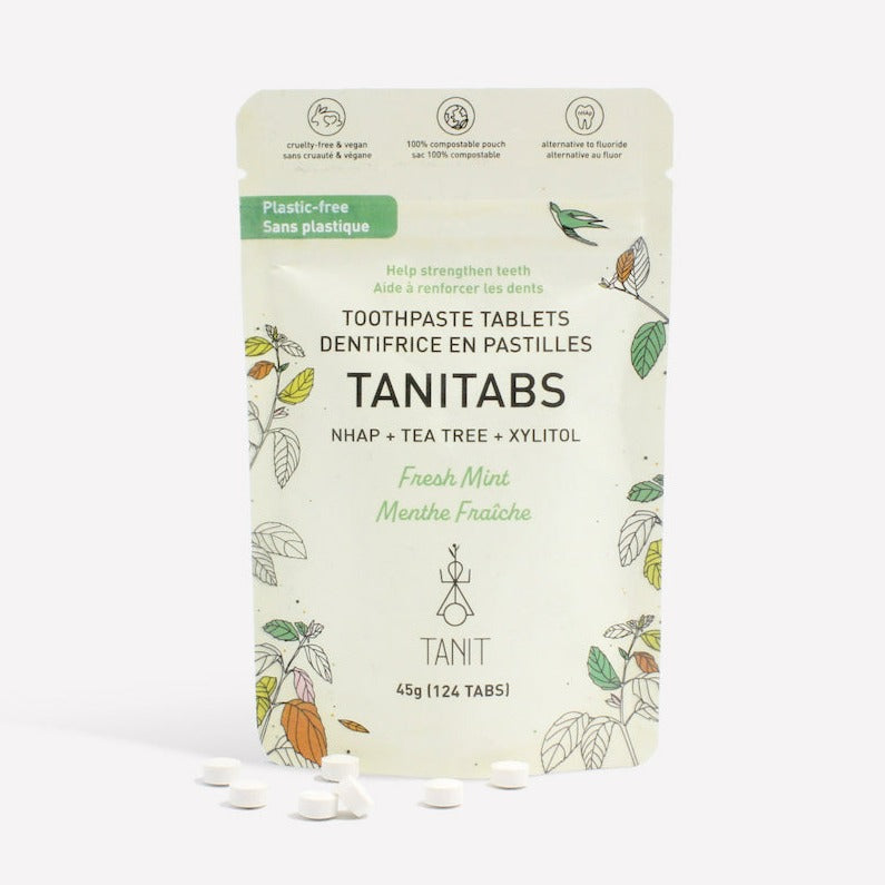 Chewable toothpaste refill - 124 lozenges