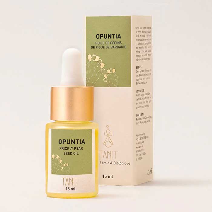 Organic prickly pear seed oil