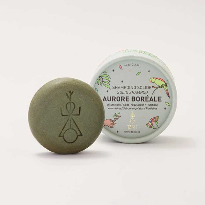 Shampoo bar oily & delicate hair - aurore boréale