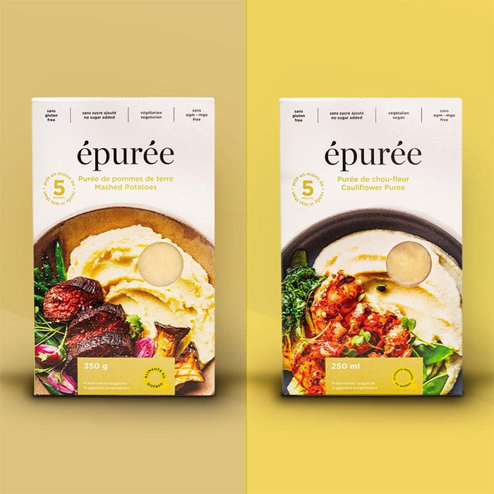 Purées de pommes de terre variées - livraison gratuite!