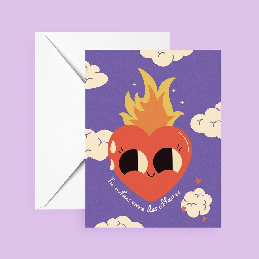 Card - Warm at heart