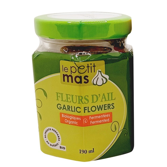 Fleurs d'ail fermentées biologiques