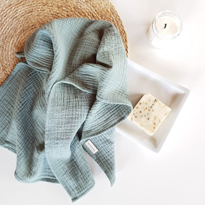 Serviette à main ou linge à vaisselle en mousseline