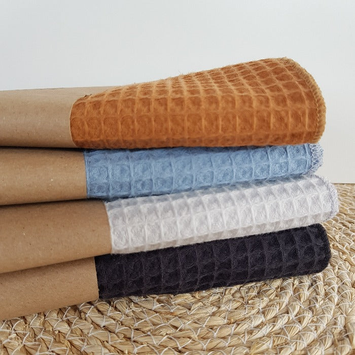 Washable and reusable cotton towels - Set of 6