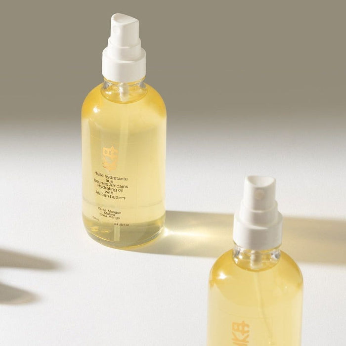 Huile corporelle hydratante & nourrissante aux beurres Africains