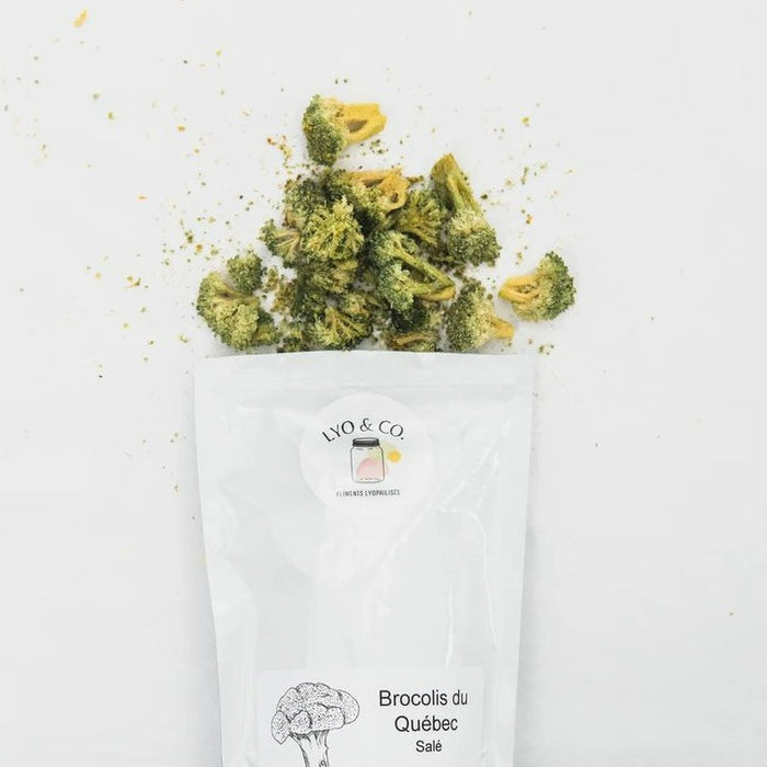 Freeze-dried vegetables - Salted broccoli