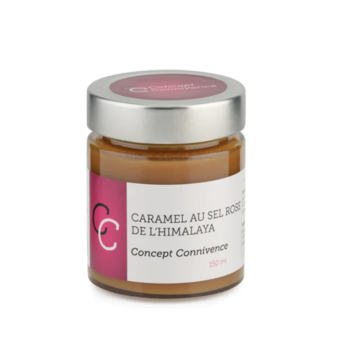 Caramel au sel rose de l'Himalaya