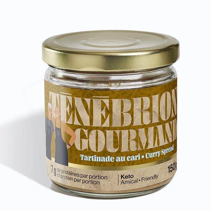 Tartinades à base de ténébrion meunier